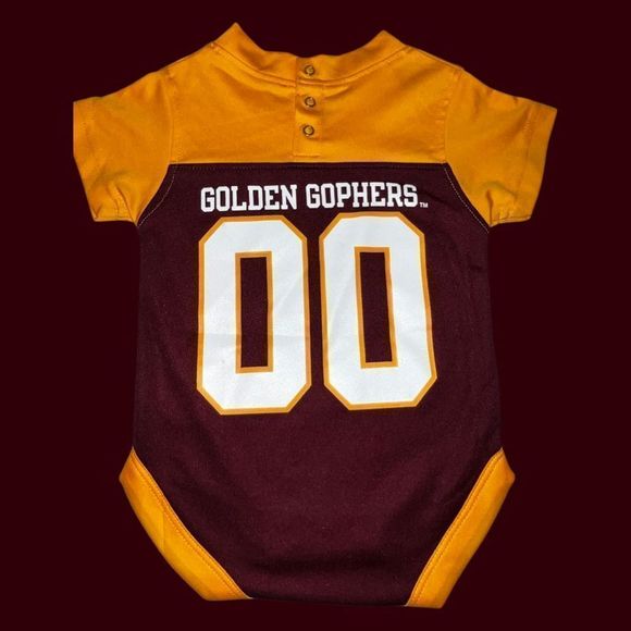 NWOT MN Gophers Onesie Size 0-3 Mo - Picture 4 of 5